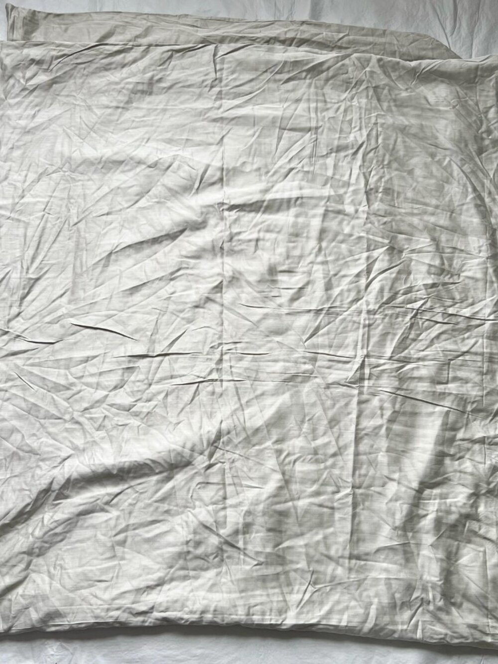 Casaluna duvet cover beige Full Queen size 100% rayon bamboo bedding zip up
